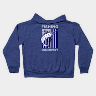 AMERICAN FISHING COMMUNITY Kids Hoodie